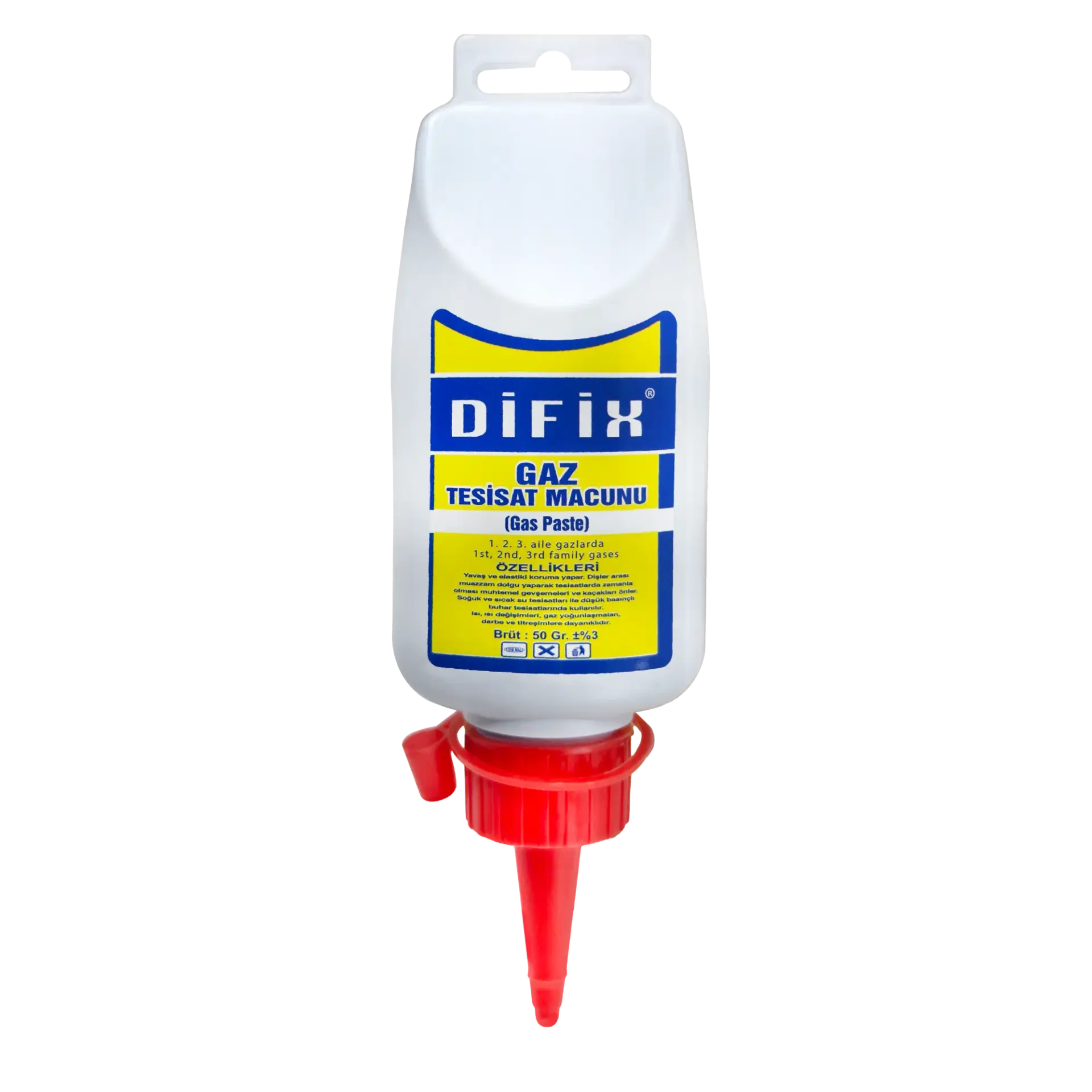 DİFİX DOĞALGAZ MACUNU TÜP 50 GR