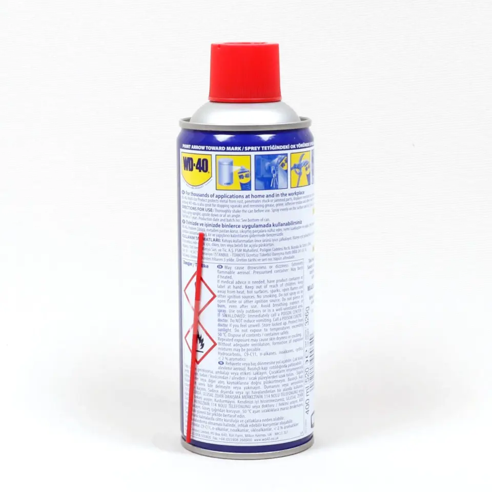 WD-40 KORUYUCU VE YAĞLAYICI 400 ML