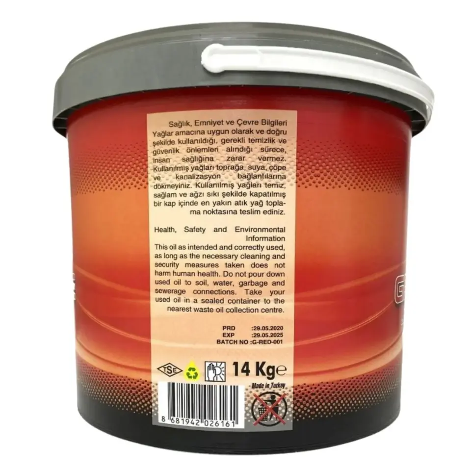 PETRO TIME KIRMIZI GRES 14 KG