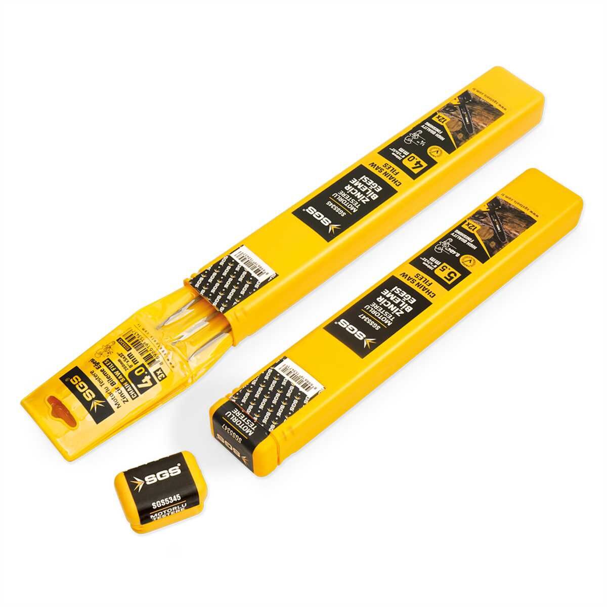 SGS ZİNCİR BİLEME MOTOR EĞESİ 4.0 MM*200MM (8''x5x32'') 3 ADET