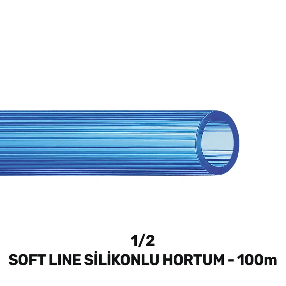 SGS 1/2 SOFTLINE SİLİKONLU HORTUM 100 MT SGS 4345