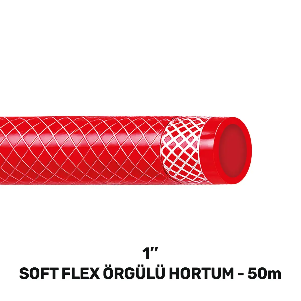 SGS 1'' SOFTFLEX ÖRGÜLÜ HORTUM 50 MT SGS 4344