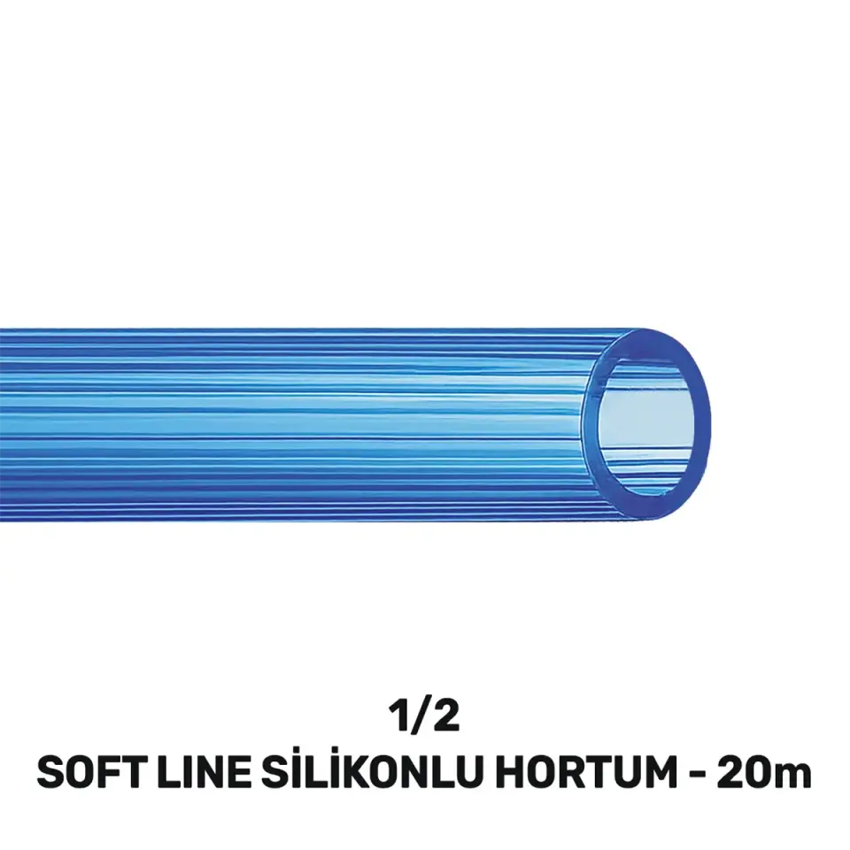 SGS 1/2 SOFTLINE SİLİKONLU HORTUM 20 MT SGS 4355