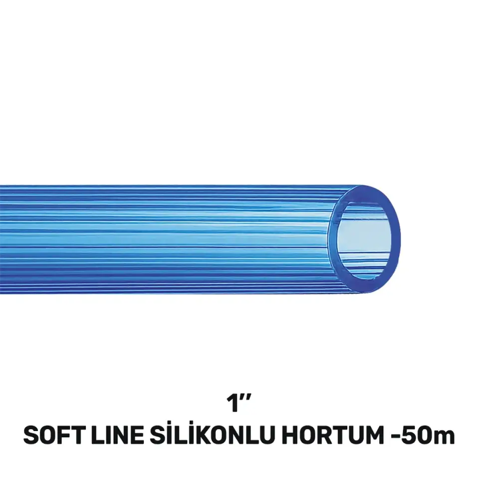 SGS 1'' SOFTLINE SİLİKONLU HORTUM 50 MT SGS 4347