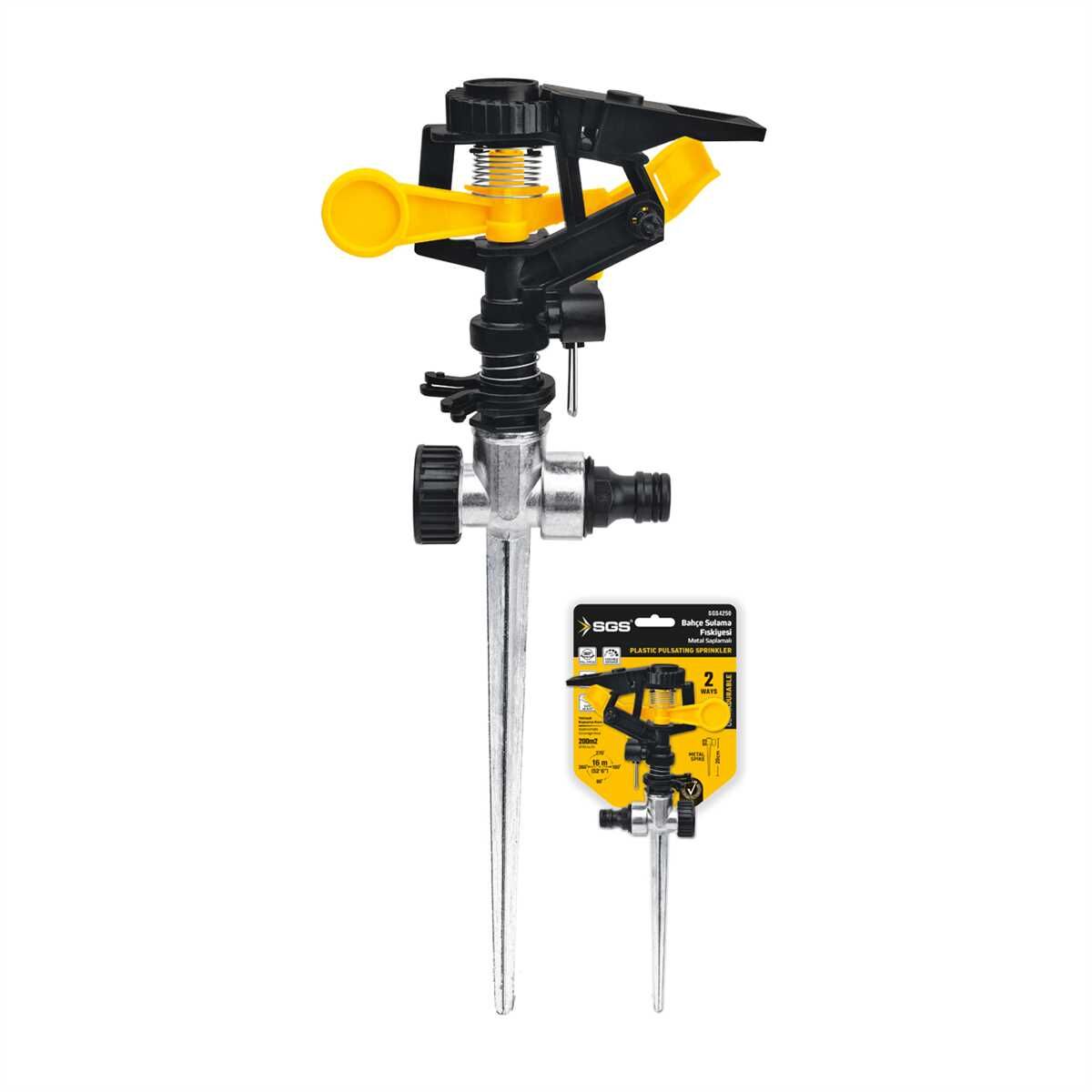 SGS BAHÇE SULAMA FİSKİYESİ (METAL SAPLAMA) SGS 4250