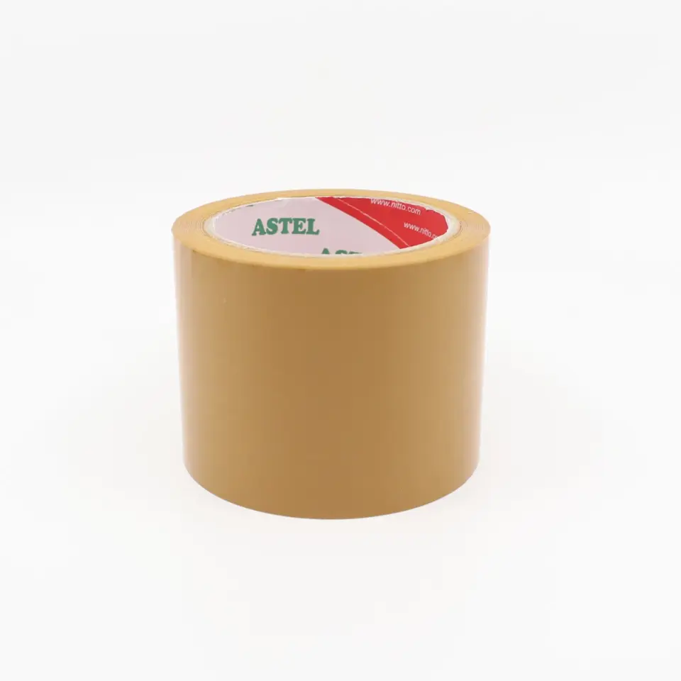 ASTEL KOLİ BANTI 80 MMx66 MT KAHVE