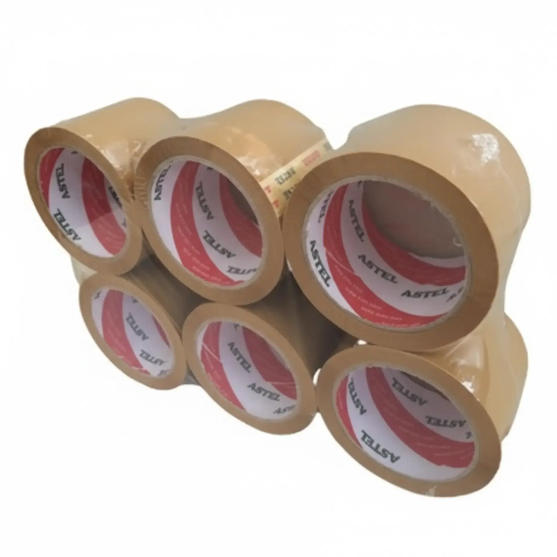 ASTEL KOLİ BANTI 70 MMx66 MT KAHVE