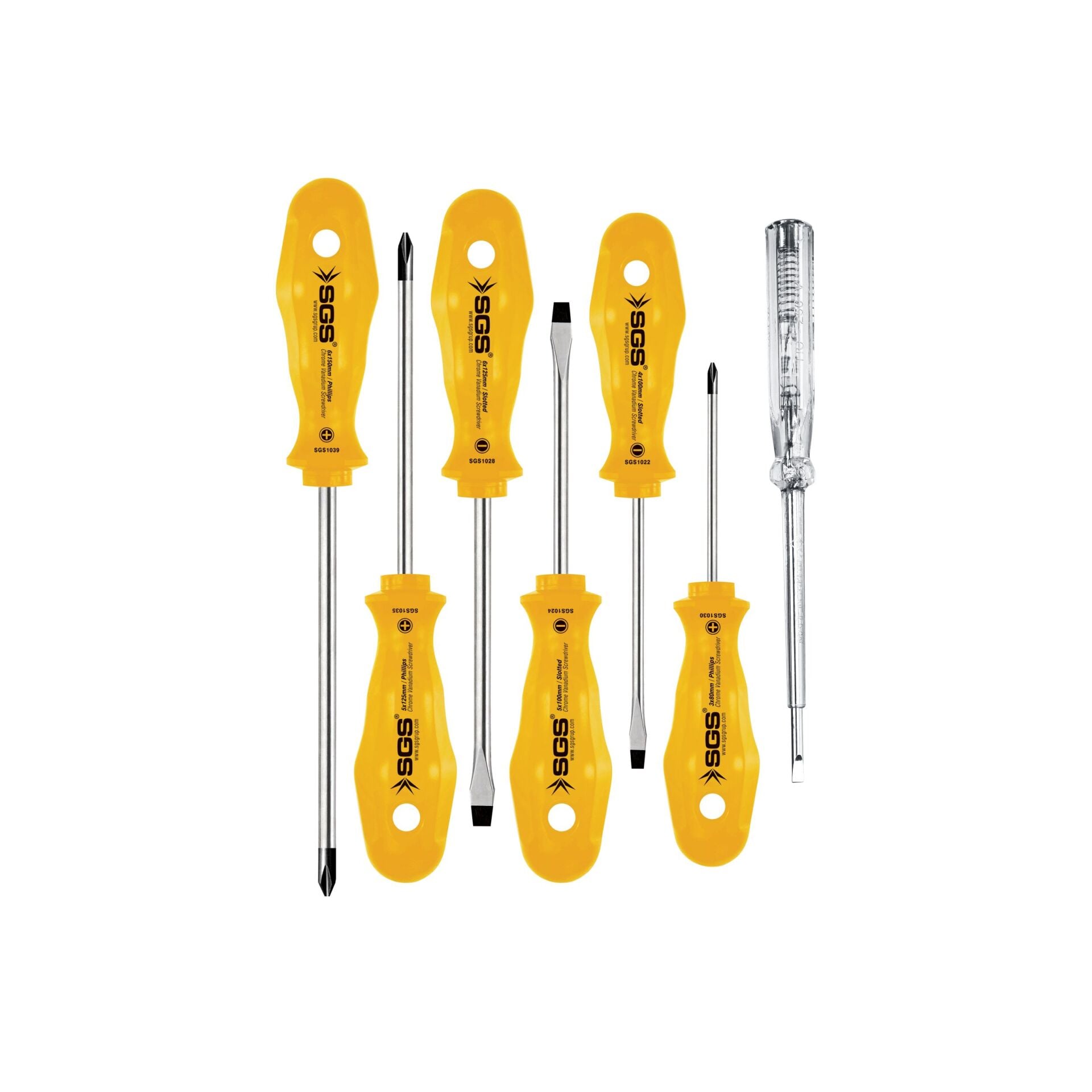 SGS 7 Lİ TORNAVİDA SETİ (YELLOW SERIES) SGS 1040
