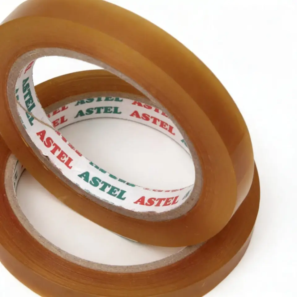 ASTEL KOLİ BANTI 12 MMx66 MT ŞEFFAF