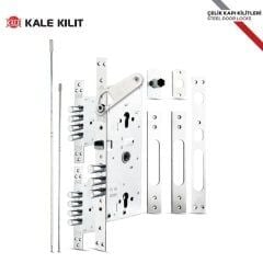 Kale 256G Multisistem Merkezi Çelik Kapı Kilidi Gizli Emniyet Kelepçeli
