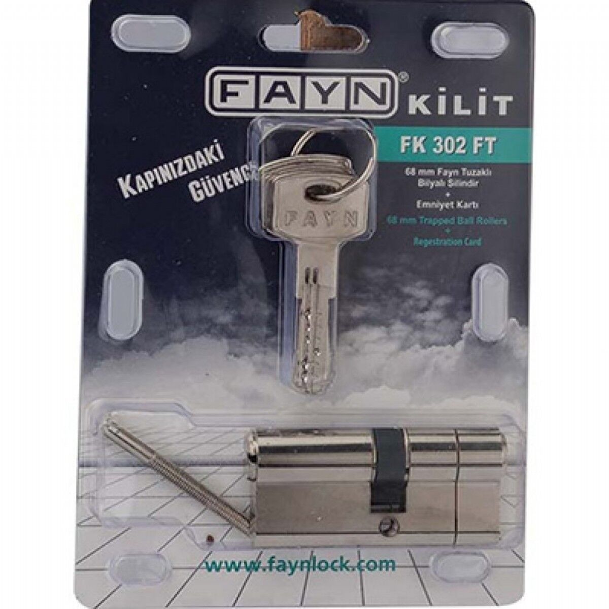 FAYN  ÇİFT TUZAKLI BİLYALI BAREL 68 MM