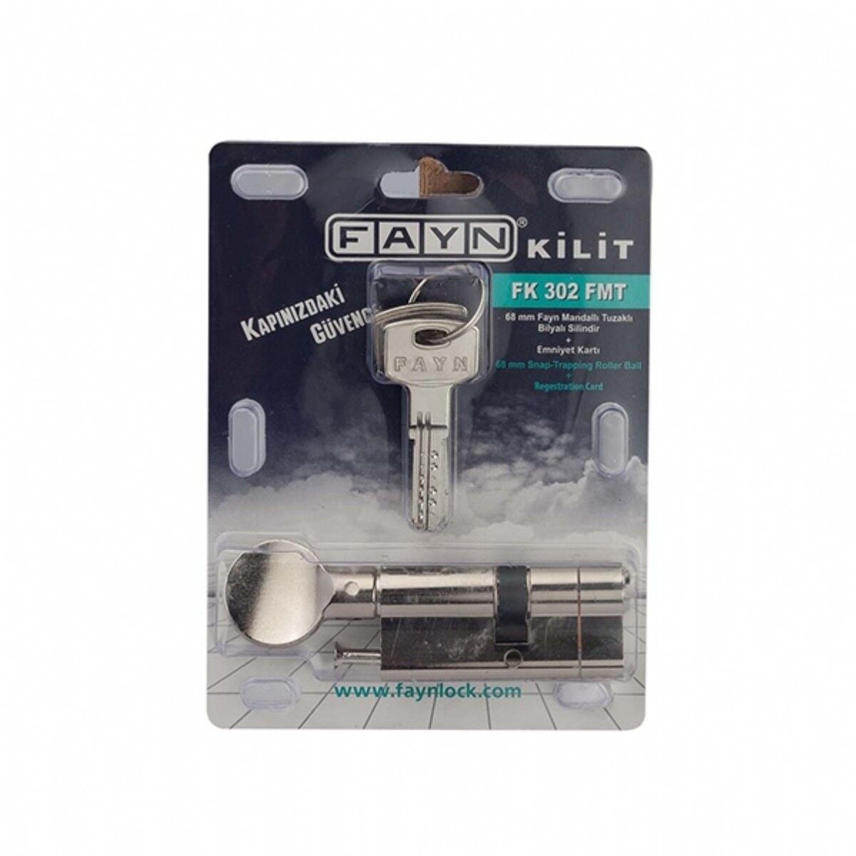 FAYN  ÇİFT TUZAKLI BİLYALI BAREL 68 MM MANDALLI