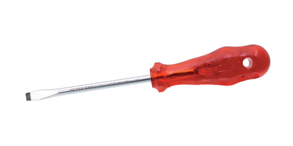 İZELTAŞ Kraft Seri Düz Uçlu Tornavida 4X100 MM
