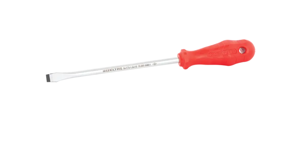 İZELTAŞ Opak Seri Düz Uçlu Tornavida 4x80 MM