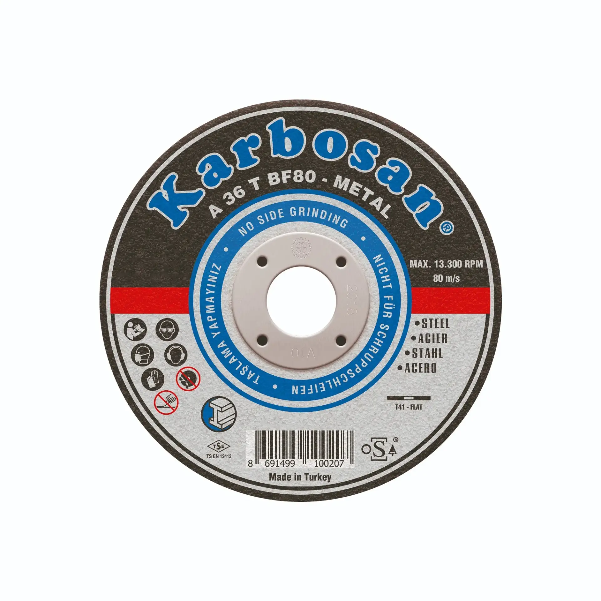 KARBOSAN NK METAL KESME 115x3.0x22 (910910)