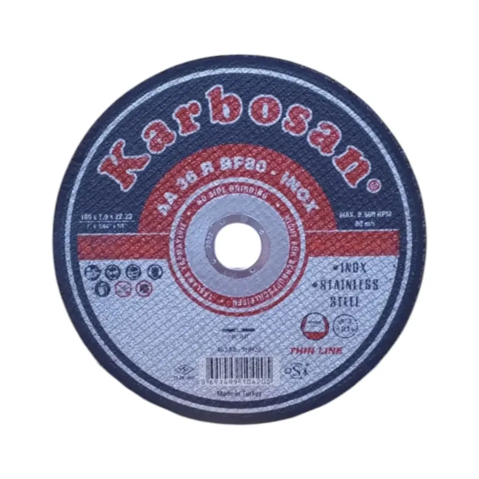 KARBOSAN İNOX THINLINE KESİCİ 180x1.9x22 (910420)
