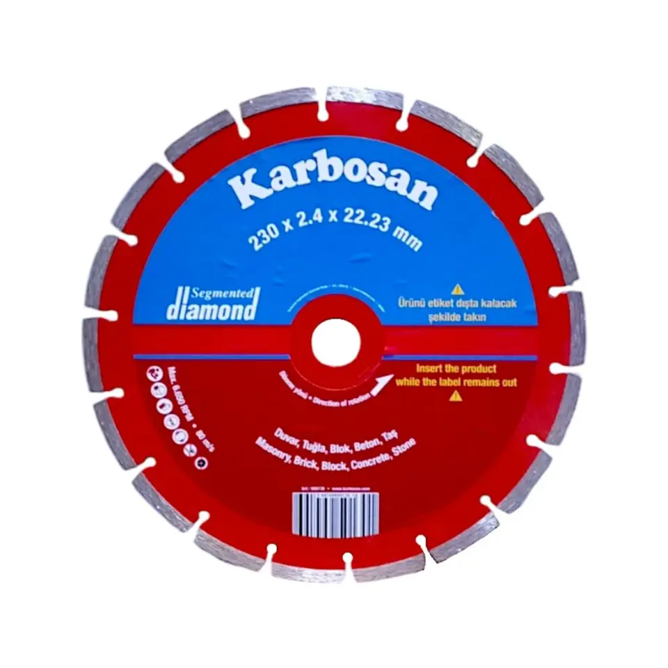 KARBOSAN SEGMENTLİ ELMAS KESİCİ 230x2.4x22(950130)