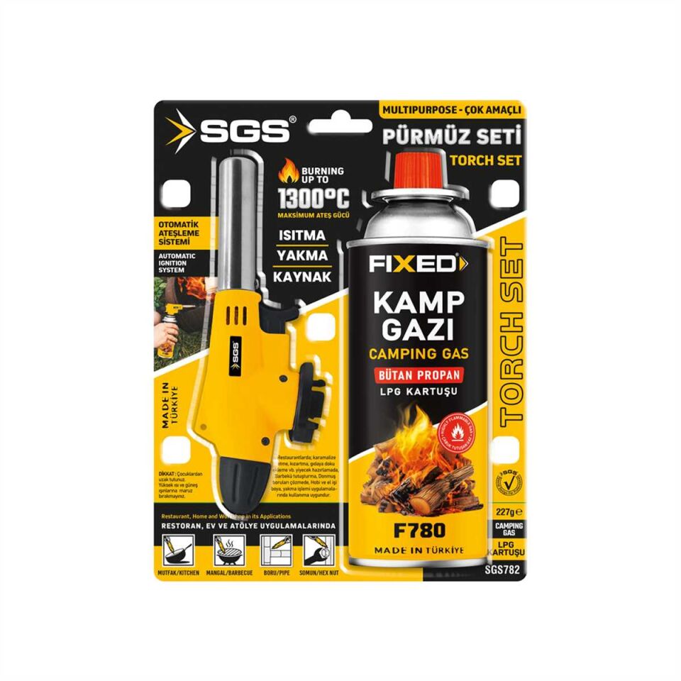 SGS KAMP PÜRMÜZ SETİ SGS 782