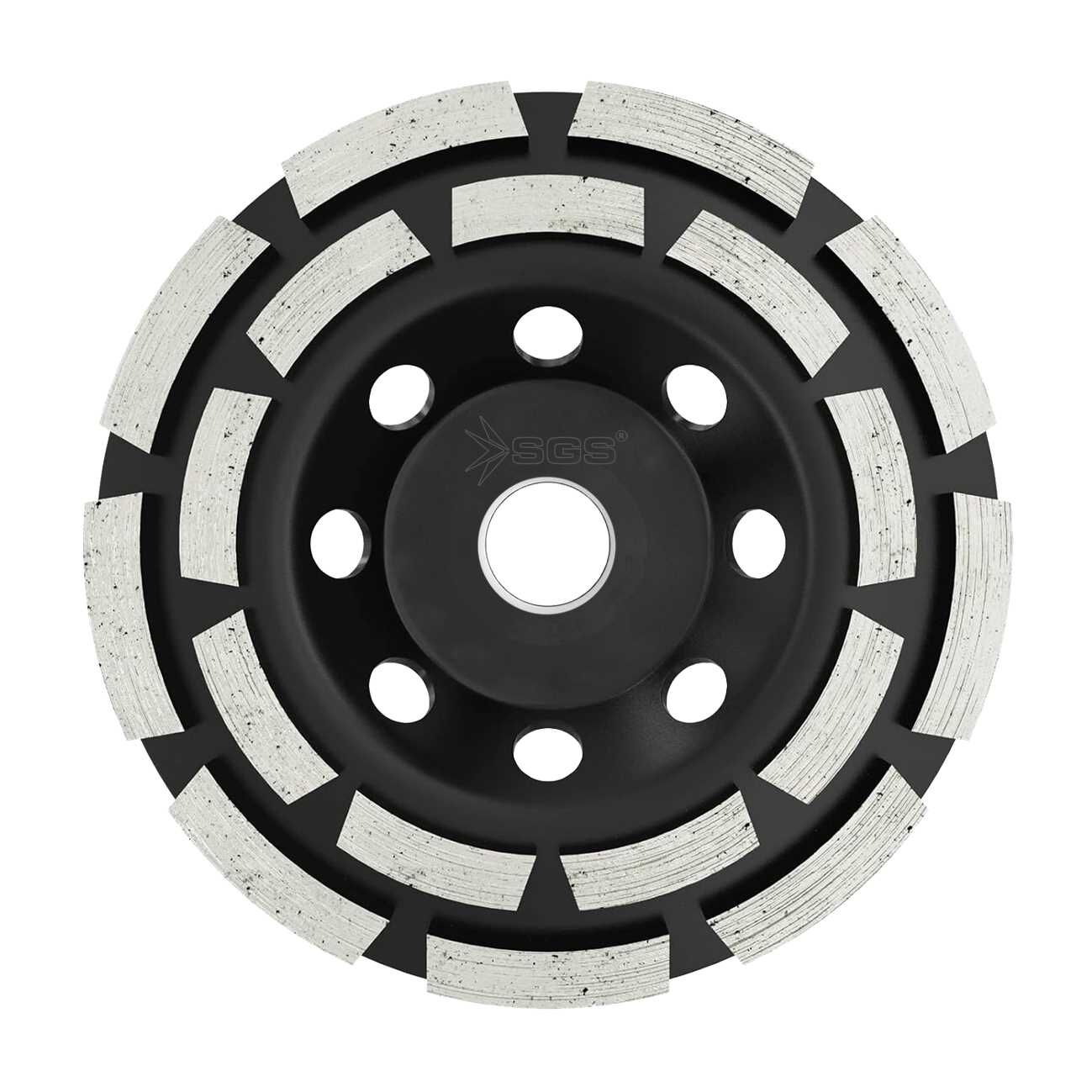 ÇİFT SIRA ELMAS BETON TAŞLAMA DİSKİ 180 MM