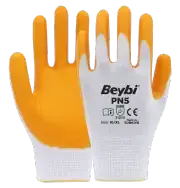 Beybi PN5 Polyester Örme Nitril Eldiven
