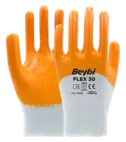 Beybi Flex30 Nitril Kaplı İş Eldiven