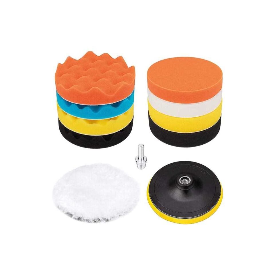 PASTA POLİSAJ SETİ 11 PARÇA 115 MM