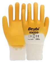 Beybi KN350 Pamuk Nitril Eldiven