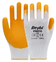 Beybi PN810 Polyester Örme Nitril Eldiven