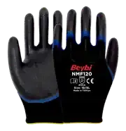Beybi NMF120 Mikro Köpük Nitril Kaplı Polyester Örgü Eldiven