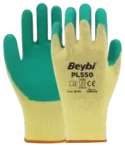 Beybi PL-550 Yeşil Camcı Eldiveni