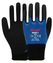 Beybi NMF+ Tam Kaplı Mikro Köpük Nitril Kaplı Polyester Örgü Eldiven