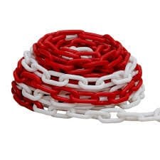 TRAFİK PLASTİK ZİNCİR SARI SİYAH 200 MT 8 MM