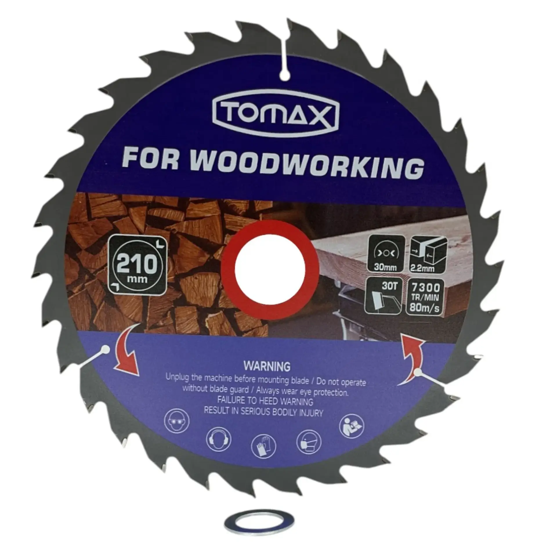 TOMAX SUNTA KESME TESTERE 210x2.2x30 DİŞ
