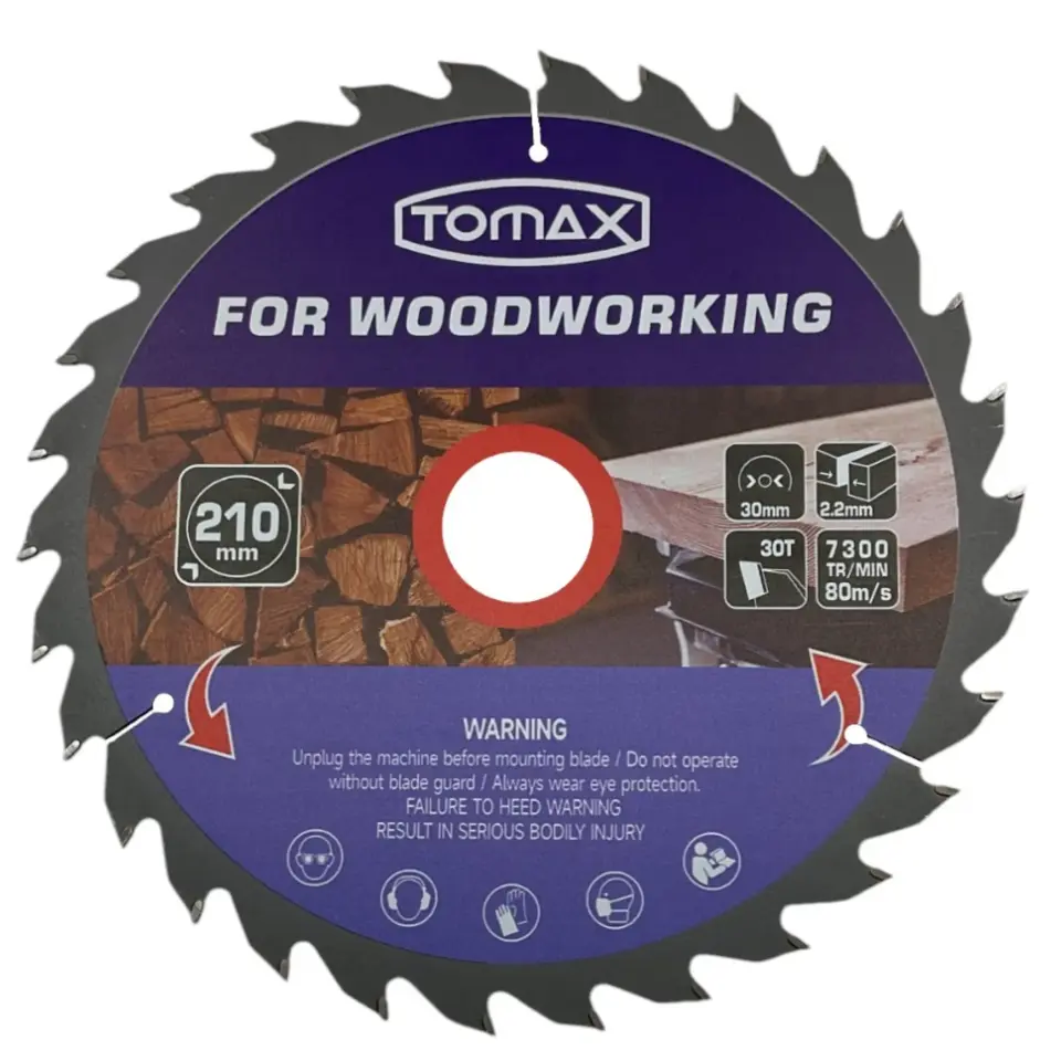 TOMAX SUNTA KESME TESTERE 210x2.2x30 DİŞ