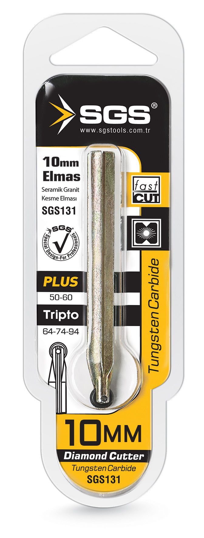 SGS SERAMİK-GRANİT KESME ELMASI 10 MM SGS 131