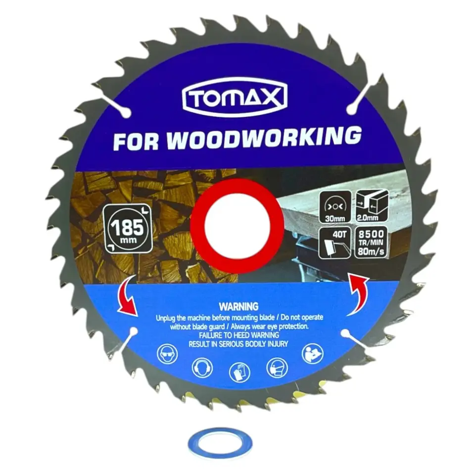 TOMAX SUNTA KESME TESTERE 185x2.0x40 DİŞ