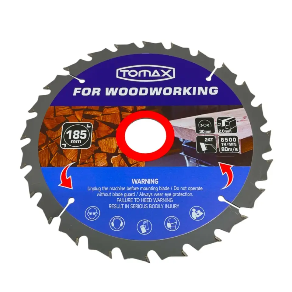 TOMAX SUNTA KESME TESTERE 185x2.0x24 DİŞ