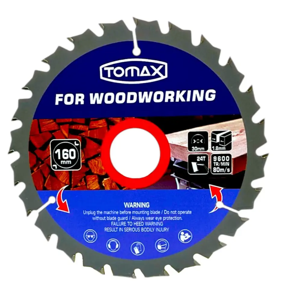 TOMAX SUNTA KESME TESTERE 160x1.8x24 DİŞ