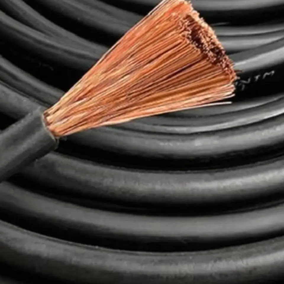 AXU TAM KESİT KAYNAK KABLOSU %100 BAKIR 50 MM 1 METRE