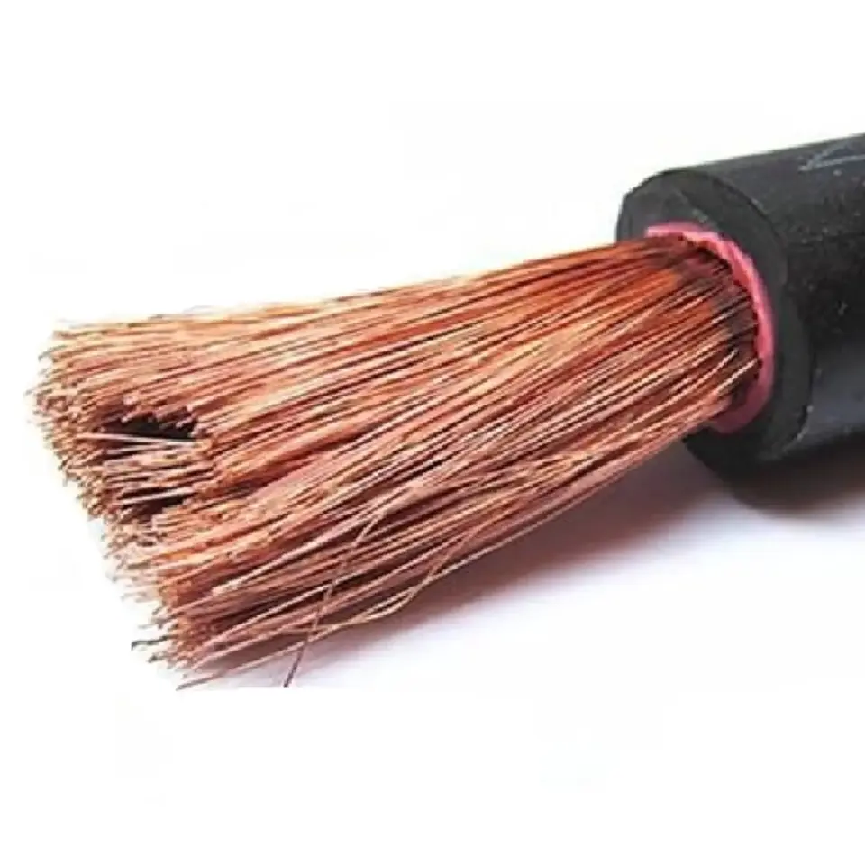 AXU TAM KESİT KAYNAK KABLOSU %100 BAKIR 50 MM 1 METRE