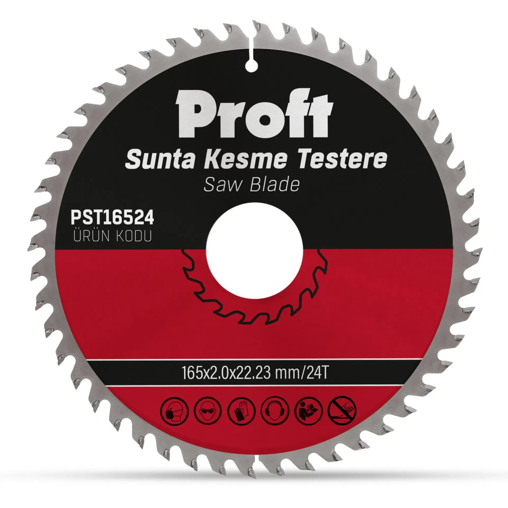 PROFT SUNTA KESME TESTERE 165x2.0 (PST16524) 24 DİŞ