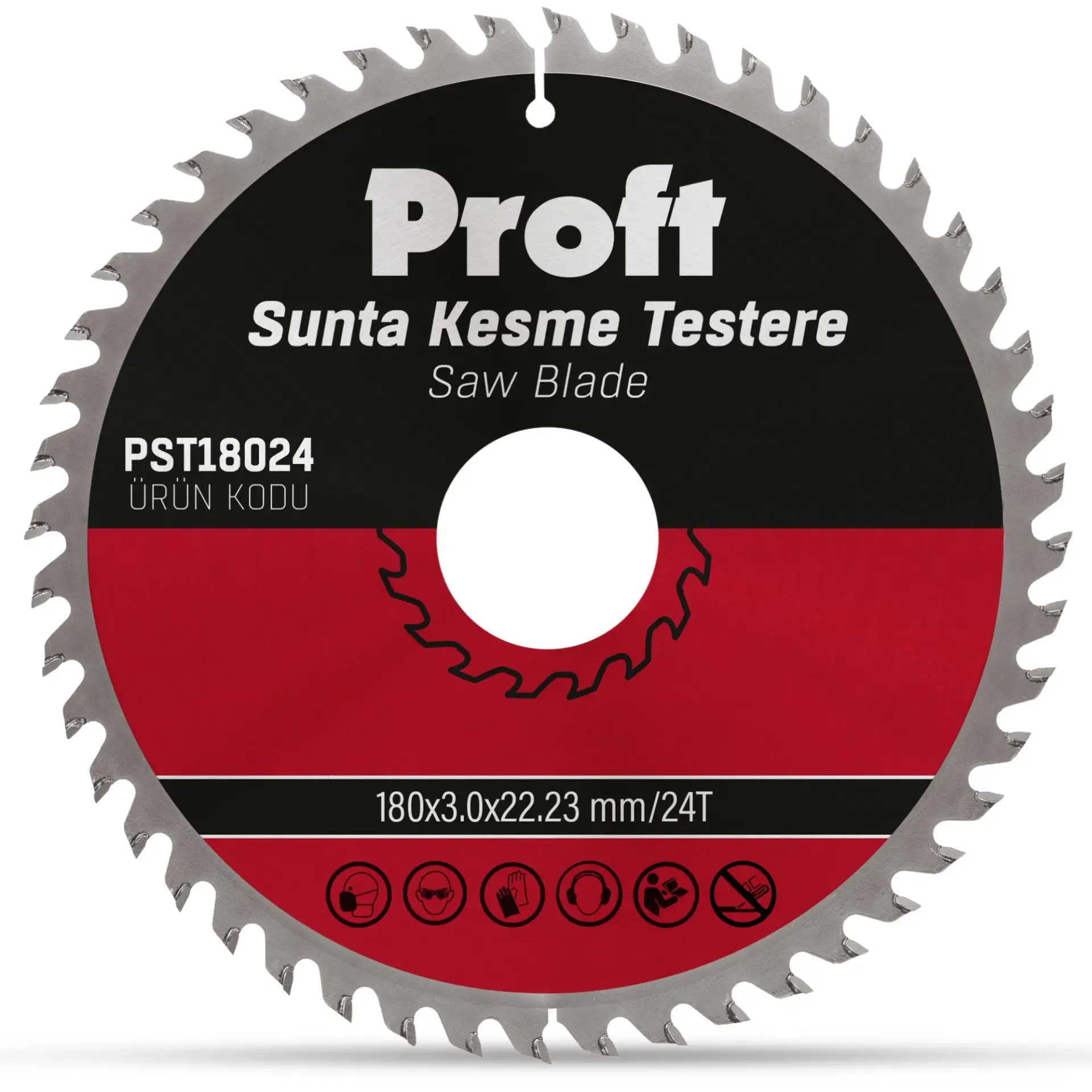 PROFT SUNTA KESME TESTERE 180x3.0 (PST18024) 24 DİŞ