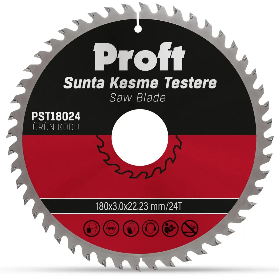 PROFT SUNTA KESME TESTERE 180x3.0 (PST18024) 24 DİŞ