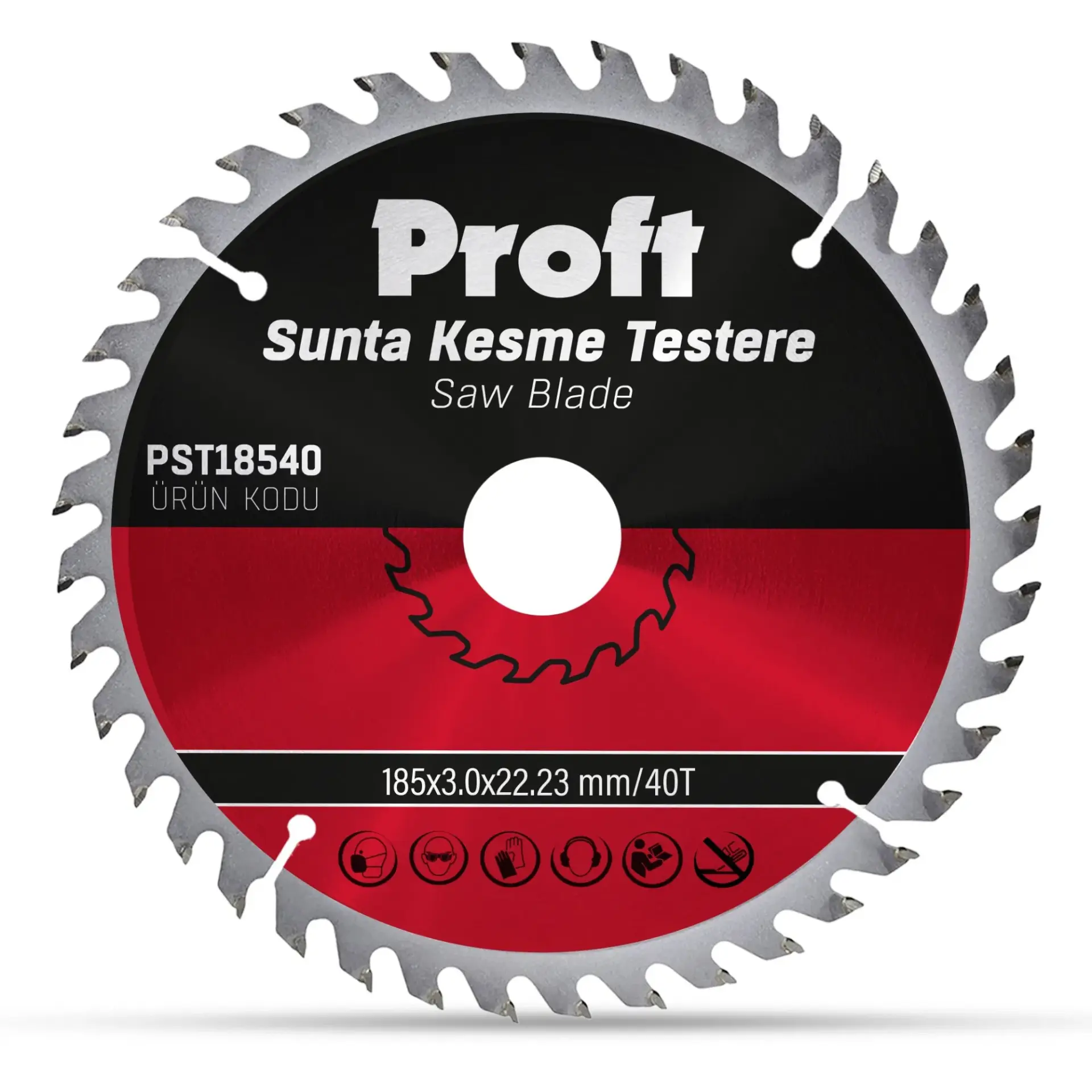 PROFT SUNTA KESME TESTERE 185x3.0 (PST18540) 40 DİŞ