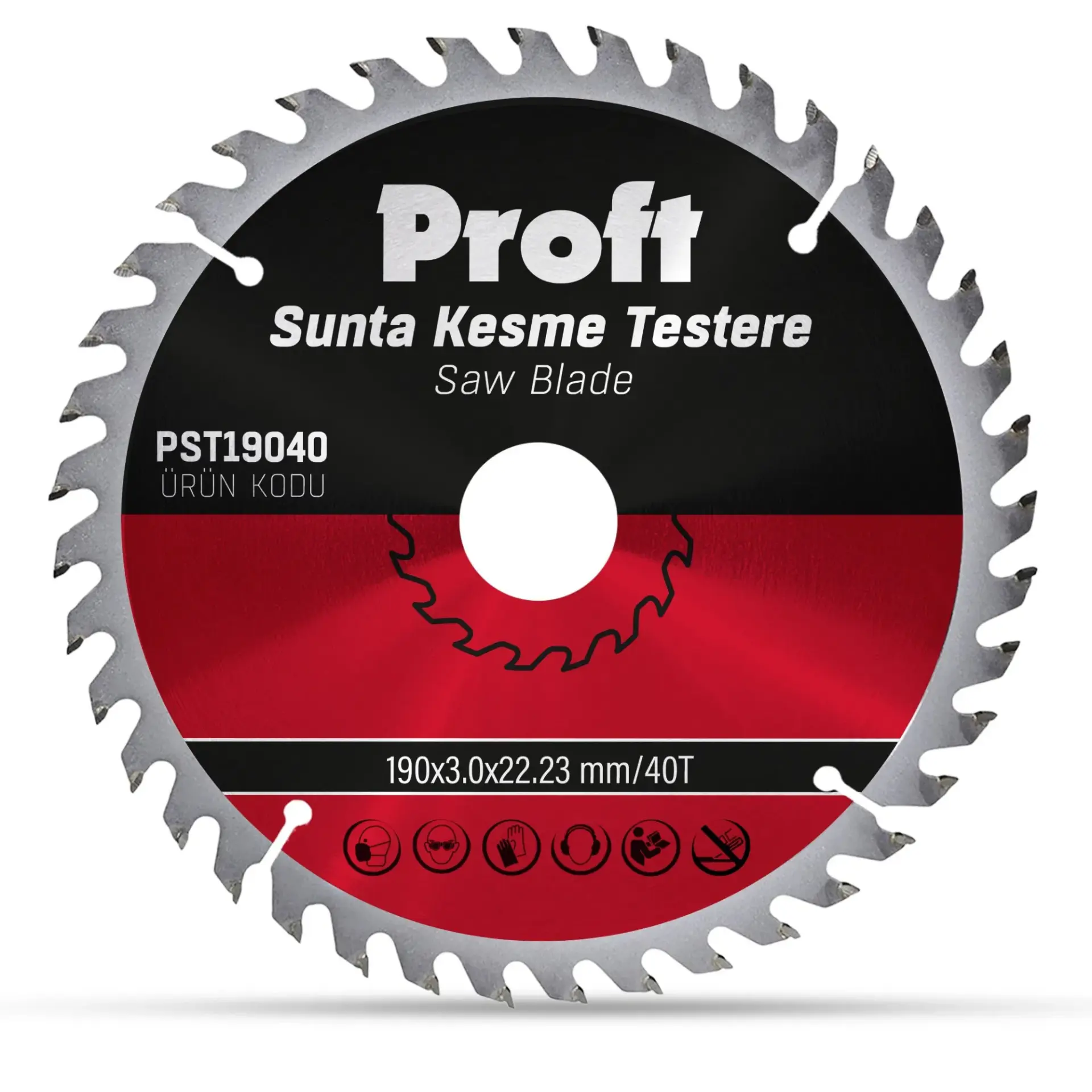 PROFT SUNTA KESME TESTERE 190x3.0 (PST19040) 40 DİŞ