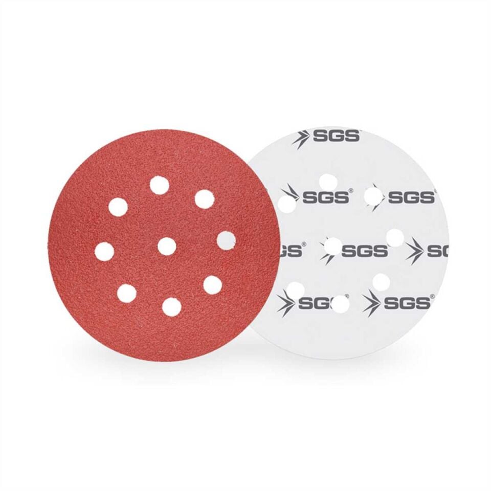 SGS CIRTLI ZIMPARA AO 225 MM 120 KUM 8+1 DELİKLİ 5 ADET SGS 438
