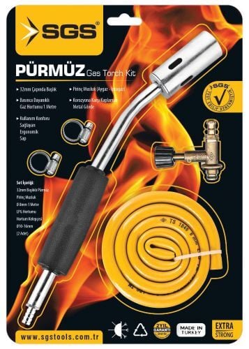SGS PÜRMÜZ / VAKUMLU SET (AYGAZ MUSLUK) SGS 801
