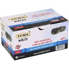 Yuma Kilit Yuma Çift Kanat Cam Kapı YM-745