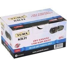 Yuma Kilit Yuma Çift Kanat Cam Kapı YM-745