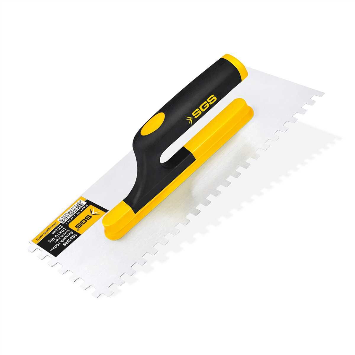 SGS SERAMİK MALASI KAUÇUK SAPLI 8*8 35CM SGS 3606